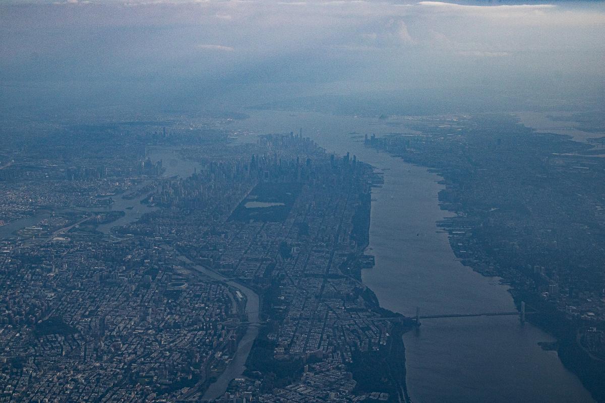 manhattan from above